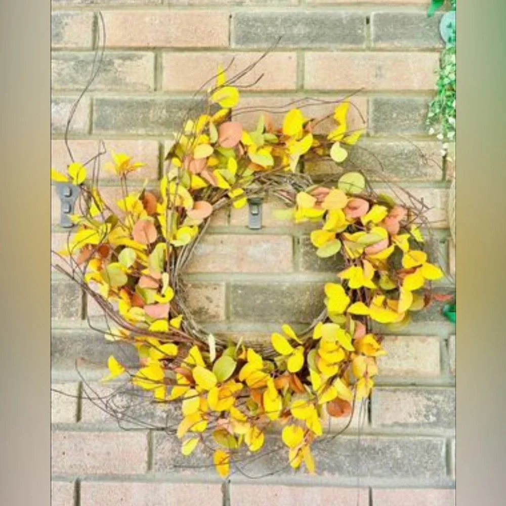 *Mixed Fall Twig Wreath